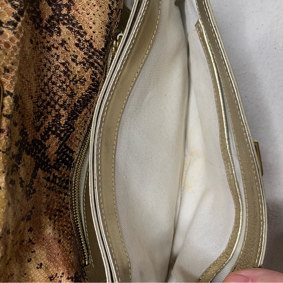 Michael Kors Snake Print Clutch - Picture 7 of 16